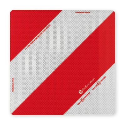 Small Night Parking Warning Panel, Rigid Steel Sheet – 282 x 282 mm