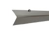 Stainless Steel Stair Edge Trim, 2000 x 60 x 15 mm, Mirror Finish view 4