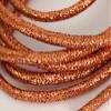 Gepotex Decorative Cord, 100 m, 4.5 mm, Copper Glitter view 2
