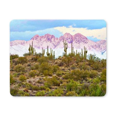 YENDOSTEEN Gaming Mouse Pad – Sonora Desert Alpenglow Sunset