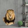 GRAZDesign Lion Savannah Africa Wall Tattoo, Lying, 3D Wall Sticker, 74 x 57 cm view 2