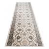 TAPISO Dubai Cream Runner Rug with Classic Traditional Floral Ornament Pattern, 80 x 360 cm view 2