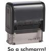 Saying Stamp/Self-Inking Stamp – “So a Schmarrn” – by Kaufhaus2010 view 1