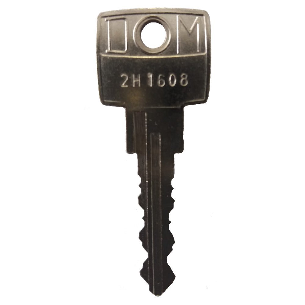 DOM Replacement Key 2H 0501–2H 1000 for Spindle, Universal and Furniture Locks – Code 2H0928