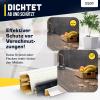 DQ-PP 1x Corner Trim End Piece, Chrome, 13 x 13 mm, PVC view 3