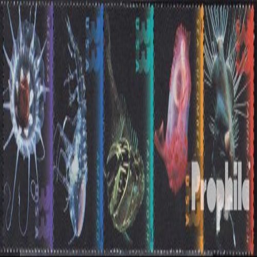 Prophila Collection USA 3379–3383 Strip of Five, MNH, 2000 Deep-Sea Animals