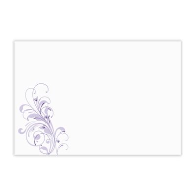 Neutral Purple Envelopes DU412, 25 Count, DIN B6, 110 gsm, Self-Adhesive Strip