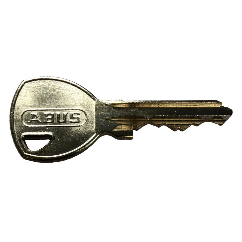 ABUS Replacement Key TD00001–TD00500 for TITALIUM TI12/TI14 Cylinders