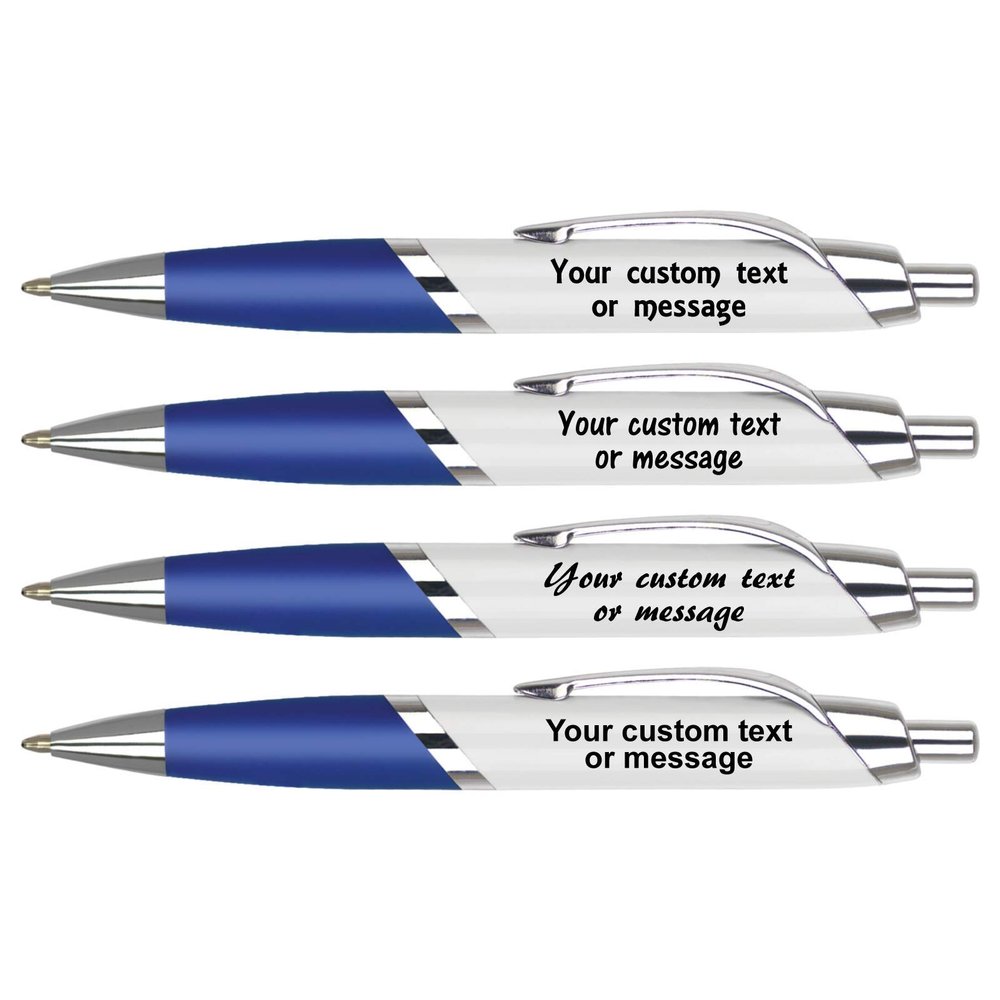 stika.co Light Switch CO Spectrum Max Custom-Printed Ballpoint Pen, Blue