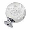 FBSHOP(TM) 6-Piece 40 mm Clear Bubble Crystal Cabinet Knobs view 4