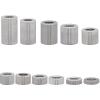 OPIOL QUALITY Aluminum Spacer Sleeves M4, 4.3 mm ID, 12 mm OD, 15 mm Length, 50-Pack view 1