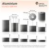 OPIOL QUALITY Aluminum Spacer Sleeves M4, 4.3 mm ID, 12 mm OD, 15 mm Length, 50-Pack view 2