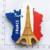 Eiffel Tower Paris France Resin 3D Refrigerator Magnet Souvenir Gift view 3