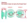 CKPSMS 30-Pack Bobbins #820921096, Without Thread Hole, Compatible with Pfaff view 2