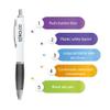 stika.co Personalized Ballpoint Pen – Ideal for Any Occasion, Promotional or Business Use (1 Pen, Black) view 3