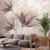 decomonkey Abstract Flower Photo Wallpaper, 200 x 140 cm, XL, Lilies, Nonwoven view 3