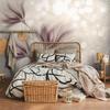 decomonkey Abstract Flower Photo Wallpaper, 200 x 140 cm, XL, Lilies, Nonwoven view 4