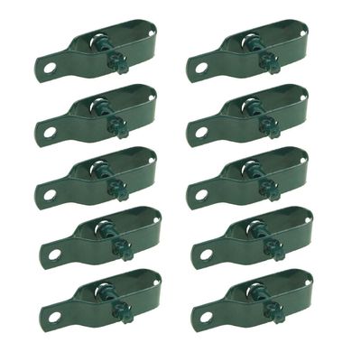 KATSU Fence Tensioners, 10-Pack, Green Carbon Steel, 96 mm