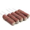 5-Piece Sanding Rolls, 10 x 34 mm, Grit 80, for Dremel and Proxxon view 2