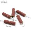 5-Piece Sanding Rolls, 10 x 34 mm, Grit 80, for Dremel and Proxxon view 4