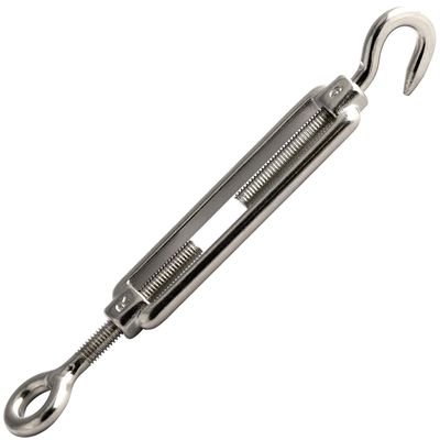OPIOL QUALITY M4 Stainless Steel A4 V4A Eye-Hook Turnbuckles, 10-Pack