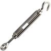 OPIOL QUALITY M4 Stainless Steel A4 V4A Eye-Hook Turnbuckles, 10-Pack view 1