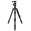 Zomei Z818C 65 in Carbon Fiber Travel Tripod with Ball Head and Carrying Bag view 1