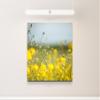 Canvas Wall Art, 90 x 90 cm, Flower Close-Up view 2