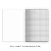 Kartenkaufrausch 4 A4 Squared School Notebooks, Yellow Indian Pattern with Hand and Seeing Eye view 4
