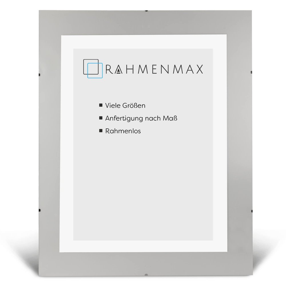 Frameless Picture Holder, Custom-Made, 70 x 72 cm