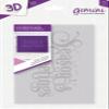Gemini Season's Greetings 3D Embossing Folder, 5 x 7 in. view 1