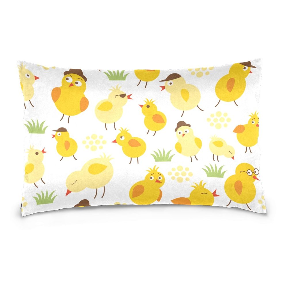 hengpai Cute Chicken Long Cotton Velvet Pillow Cover