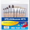 Pelikan A3 Drawing Pad with Animal Motifs (Assorted—No Motif Choice), 100 g/m, 20 Sheets—Combo Set (2 x A3 Drawing Pads + 1 x 10-Piece Brush Set) view 3