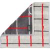 Caw Noblesse Square Towels 1079 Platinum - 72 view 2