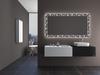 SARAR Bathroom Mirror with A++ LED Lighting, 100 x 40 cm, Laser Engraving LD409 view 3