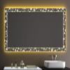 SARAR Bathroom Mirror with A++ LED Lighting, 150 x 70 cm, Laser Engraving LD411 view 2