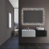 SARAR Bathroom Mirror with A++ LED Lighting, 150 x 70 cm, Laser Engraving LD411 view 3