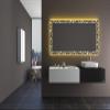 SARAR Bathroom Mirror with A++ LED Lighting, 150 x 70 cm, Laser Engraving LD411 view 4