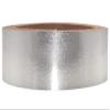 Metallic Leather Strap, Shiny Light Texture, Silver, 2.5 mm Thick, 2.5 cm Wide view 1
