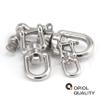 OPIOL QUALITY 5 mm A4/V4A Stainless Steel Eye-Fork Swivels, 10-Pack view 4