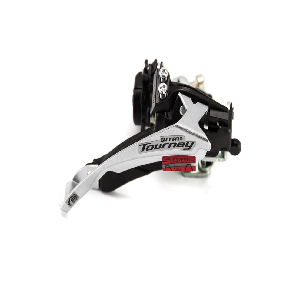 Tourney FD-TY510 3-Speed Front Derailleur, Top Swing, 31.8 mm