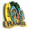 3D Hawaii USA Souvenir Refrigerator Magnet view 2