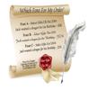 Hip Flask with Name Crest, 28 ml view 3