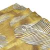 Mnsruu Golden Feather Shower Curtain with Hooks, 72 x 72 Inches view 3