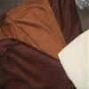 puresilks Scuba Suede Knit Fabric, 150 cm Wide, Brown #18 view 2