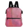 MONTOJ Watercolor Leather Travel Backpack, Unisex Campus Daypack for Girls view 1