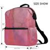 MONTOJ Watercolor Leather Travel Backpack, Unisex Campus Daypack for Girls view 2