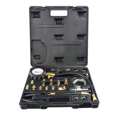 Geko G02503L Combustion Spray Pressure Meter, Black