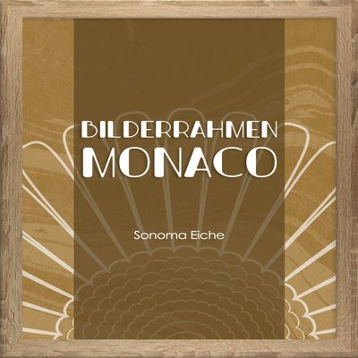 Homedeco-24 Monaco Photo Frame 32 x 70 cm, Sonoma Oak Poster Frame