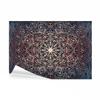 decomonkey Mandala Photo Wallpaper, 350 x 256 cm, XL, Blue Oriental Ornament Pattern view 1